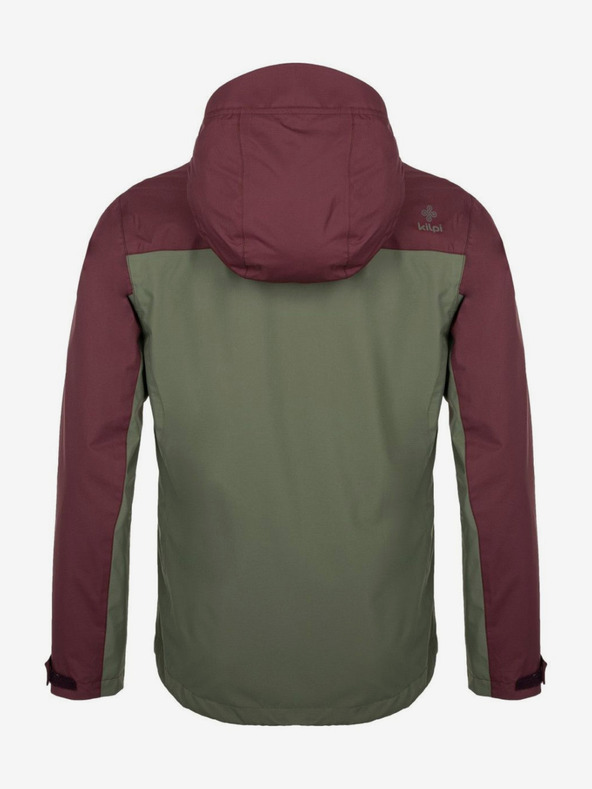 Kilpi Khaki-vínová pánská outdoorová bunda Kilpi SONNA-M