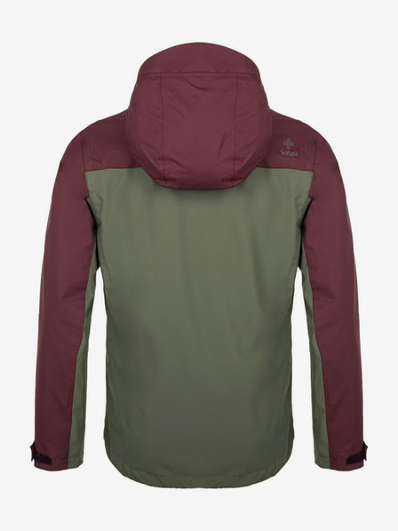 Kilpi Khaki-vínová pánská outdoorová bunda Kilpi SONNA-M