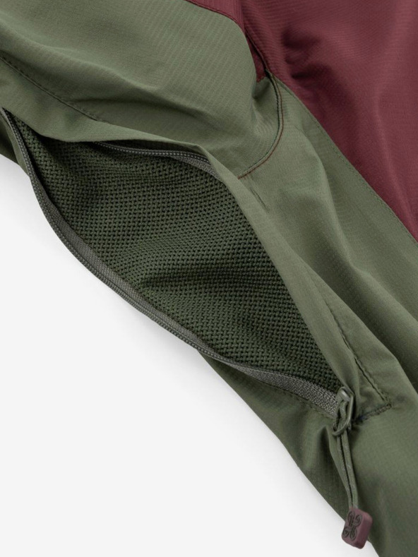 Kilpi Khaki-vínová pánská outdoorová bunda Kilpi SONNA-M