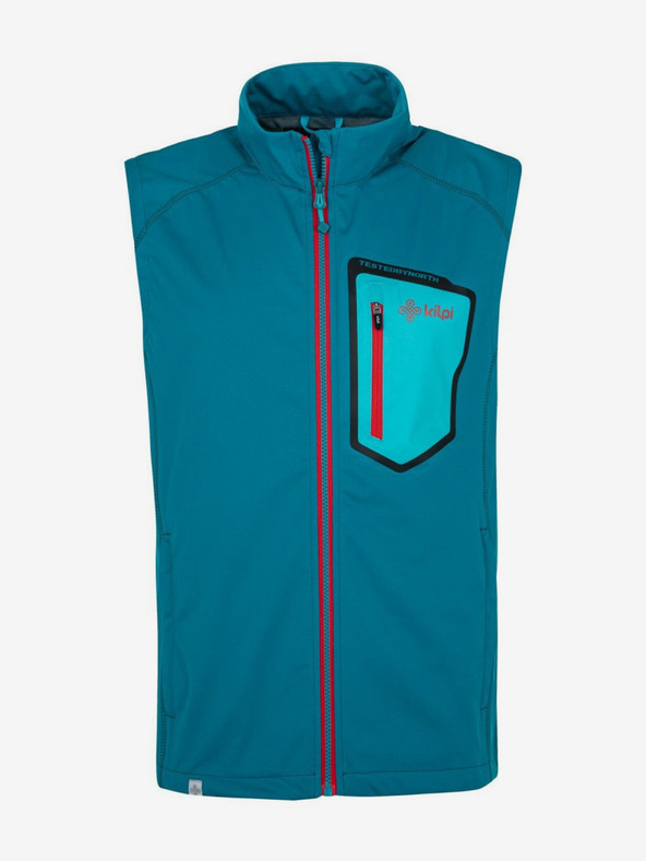 Kilpi Tyrkysová pánská softshellová vesta Kilpi Riello-M
