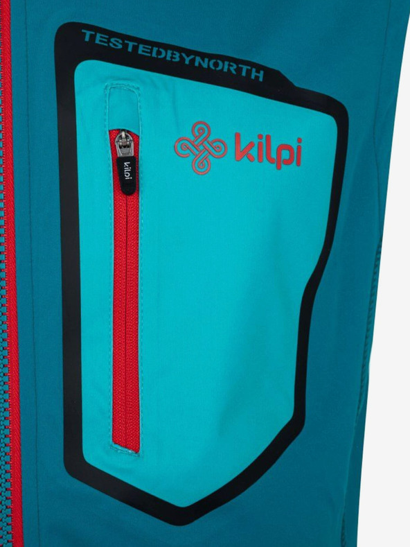 Kilpi Tyrkysová pánská softshellová vesta Kilpi Riello-M