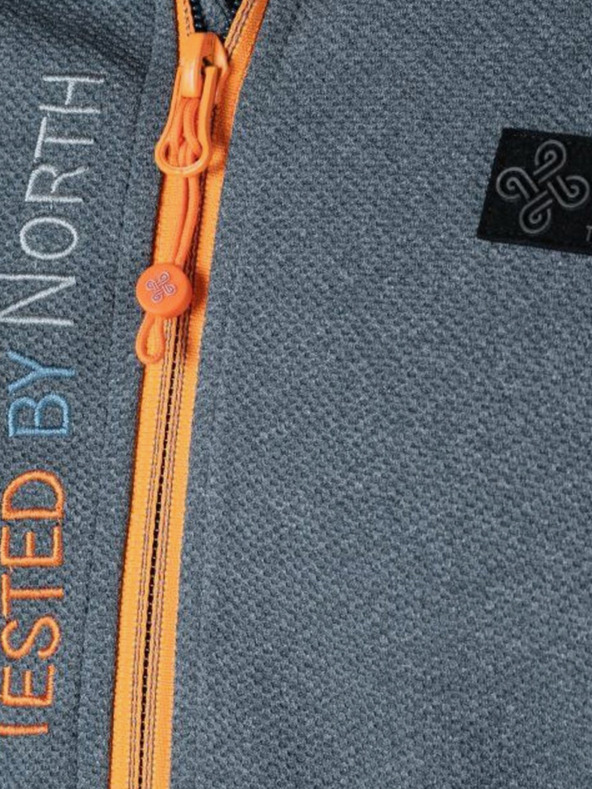 Kilpi Tmavě šedá pánská outdoorová mikina Kilpi TAUER-M