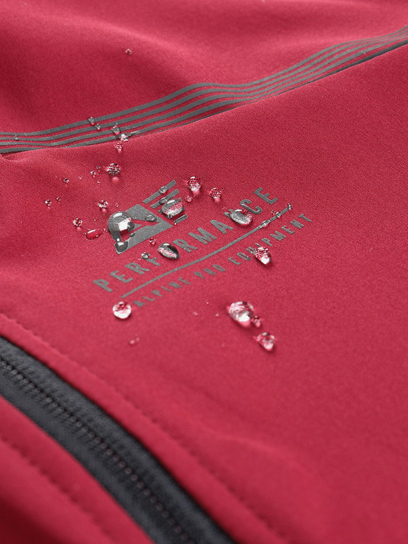 ALPINE PRO Dámská softshellová bunda s membránou ALPINE PRO UKEBA anemone