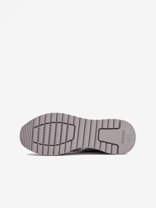 Geox Stříbrné dámské tenisky Geox Desya