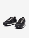 Geox Černé dámské tenisky s koženými detaily Geox Spherica V Series