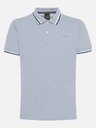 Geox Modré pánské polokošile Geox Polo