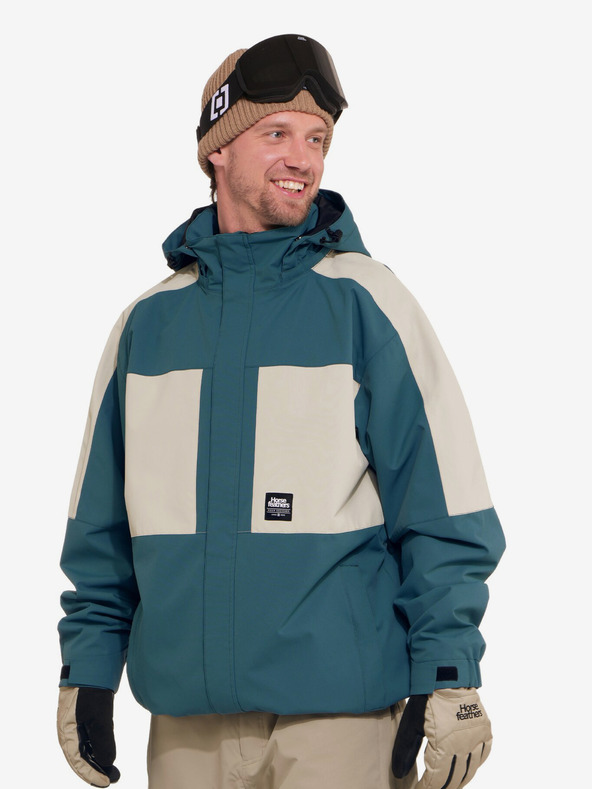 Horsefeathers Bunda Envoy - hydro/cream Horsefeathers