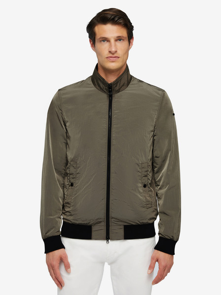 Geox Khaki pánská bunda Geox Deiven