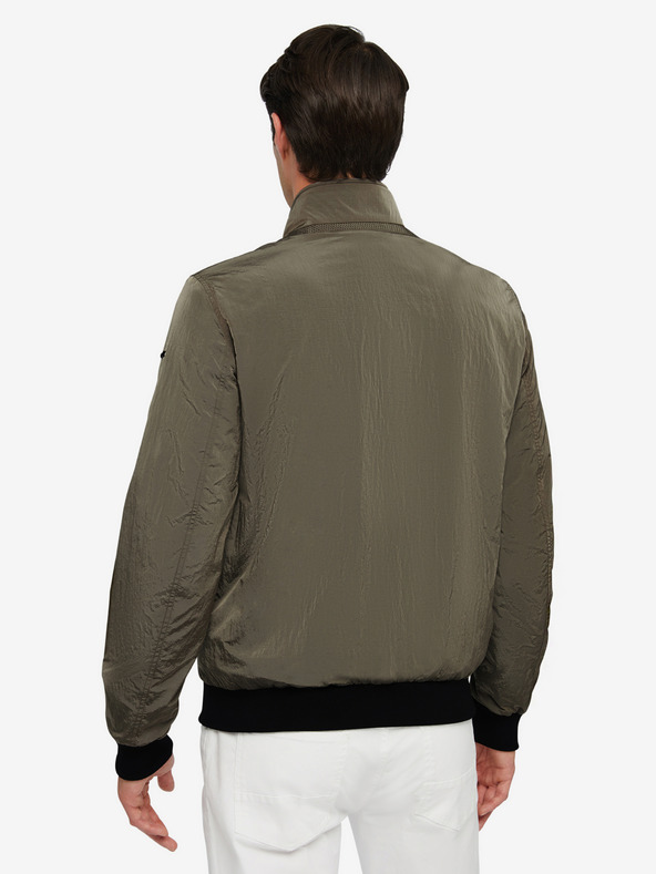 Geox Khaki pánská bunda Geox Deiven