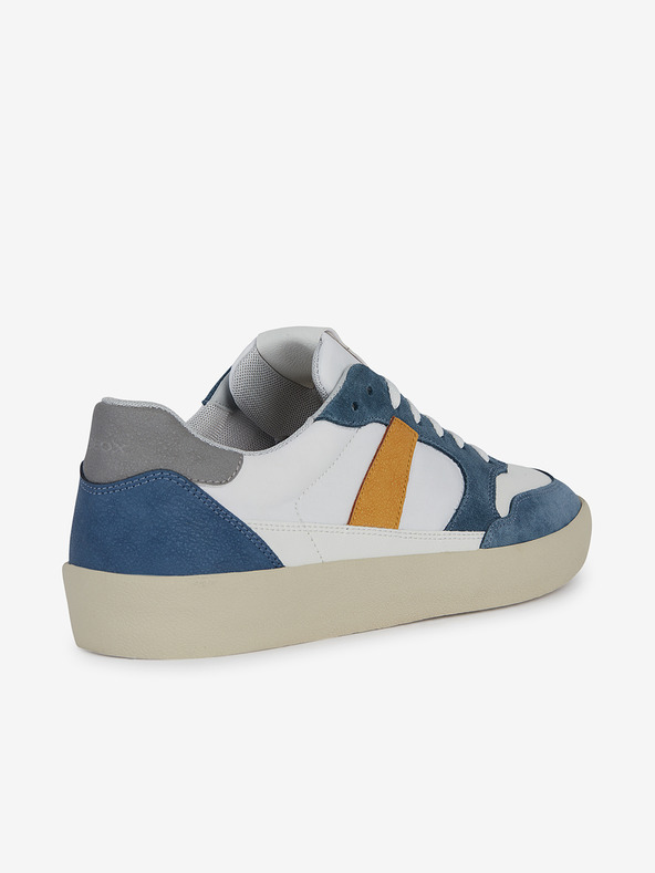 Geox Bílo-modré pánské tenisky Geox Affile