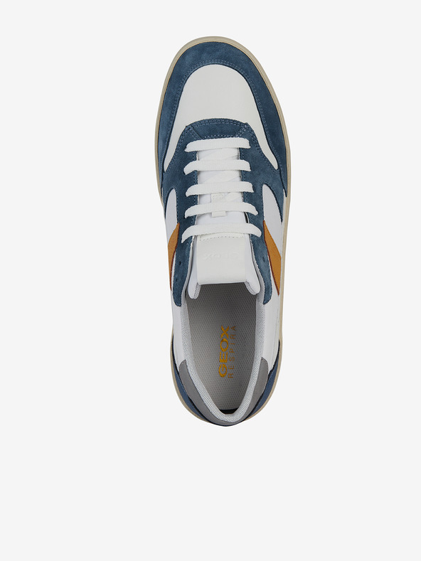 Geox Bílo-modré pánské tenisky Geox Affile