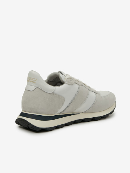 Geox Bílé pánské tenisky Geox Spherica Vseries