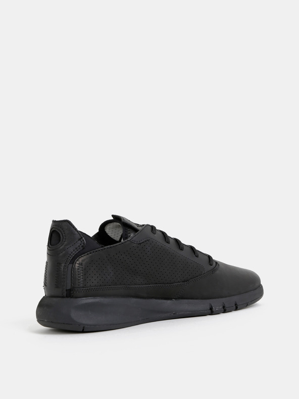 Geox Černé pánské tenisky Geox Aerantis