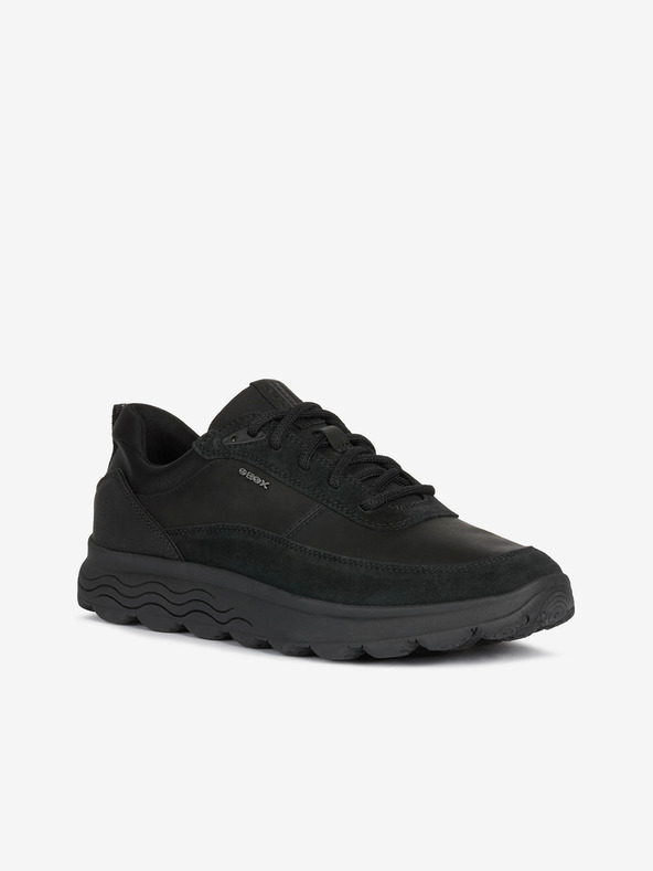 Geox Černé pánské tenisky Geox Spherica
