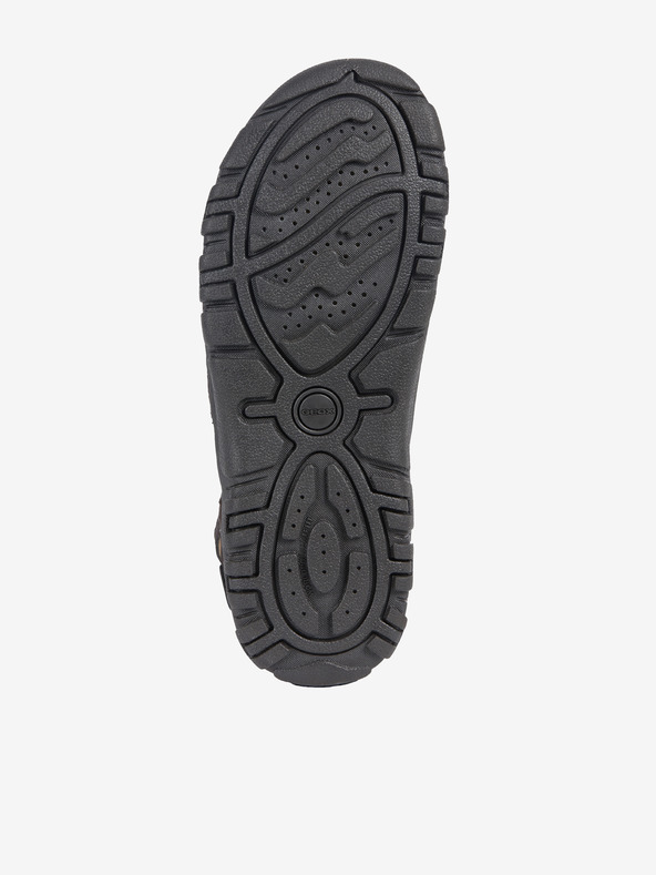 Geox Černé pánské sandály Geox Strada