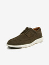 Geox Khaki pánské semišové polobotky Geox Adacter