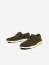 Geox Khaki pánské semišové polobotky Geox Adacter