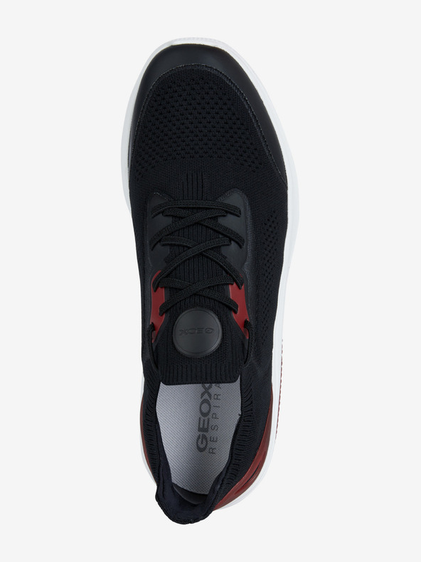 Geox Černé pánské tenisky Geox Spherica Actif