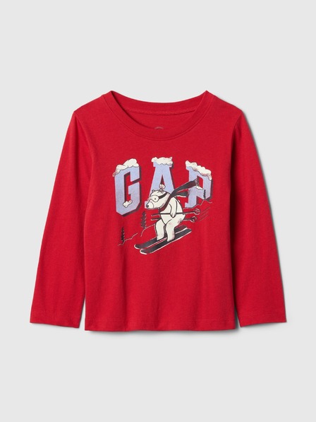 GAP Baby tričko s logem Gap