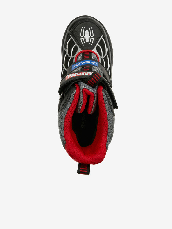 Geox Černá chlapecká kotníková obuv Geox Sveggen B Abx