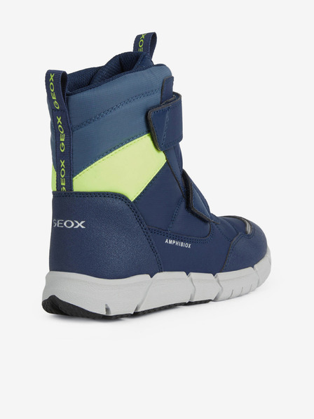 Geox Tmavě modrá chlapecká kotníková obuv Geox Flexyper B Abx