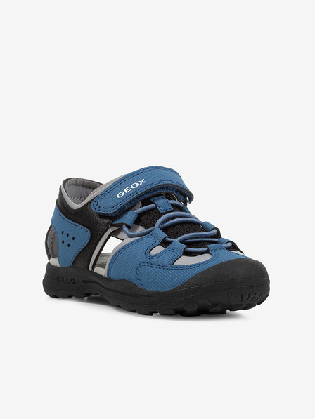 Geox Tmavě modré chlapecká outdoorové sandály Geox Vaniett