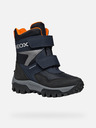 Geox Tmavě modrá chlapecká zimní obuv Geox Himalaya  B ABX