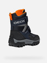 Geox Tmavě modrá chlapecká zimní obuv Geox Himalaya  B ABX