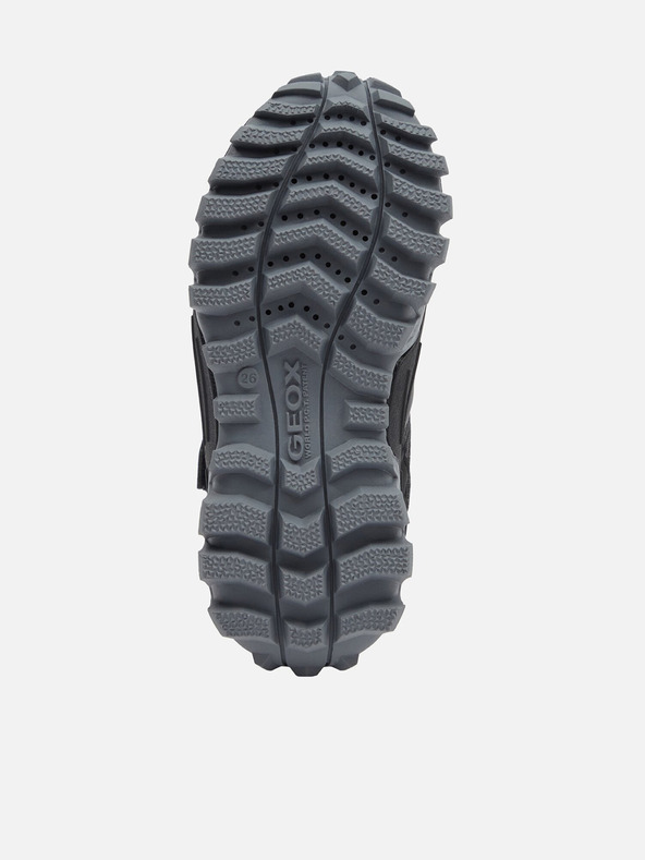 Geox Černá chlapecká kontíková obuv Geox Himalaya  B Abx
