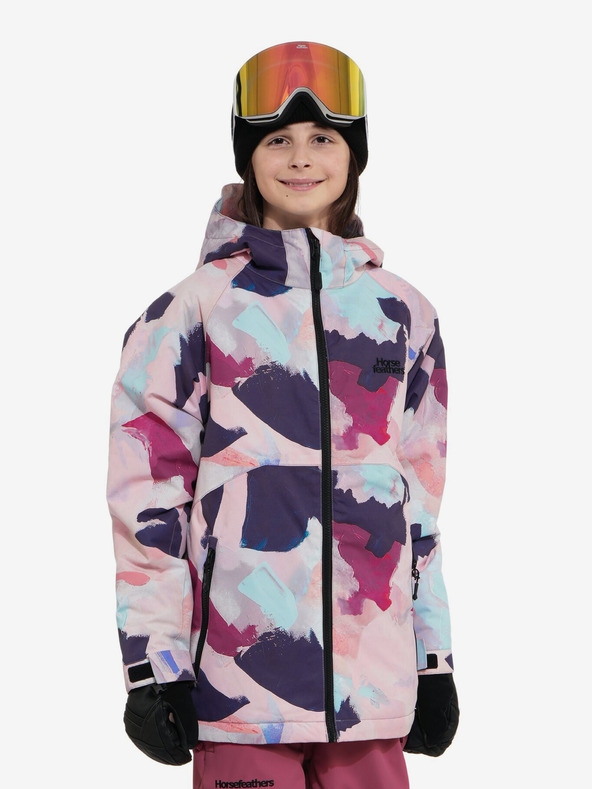 Horsefeathers Dětská bunda Halia - abstract paint Horsefeathers