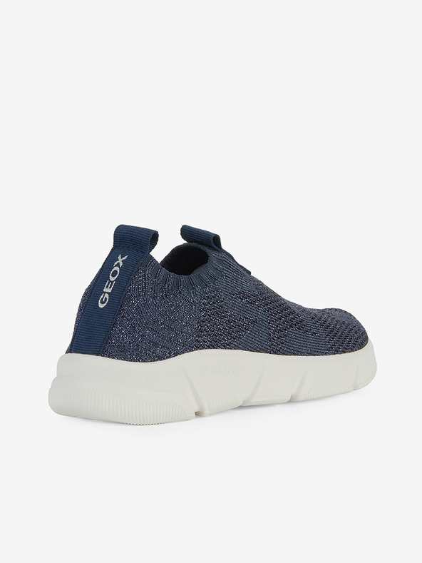 Geox Modré dívčí tenisky Geox Aril