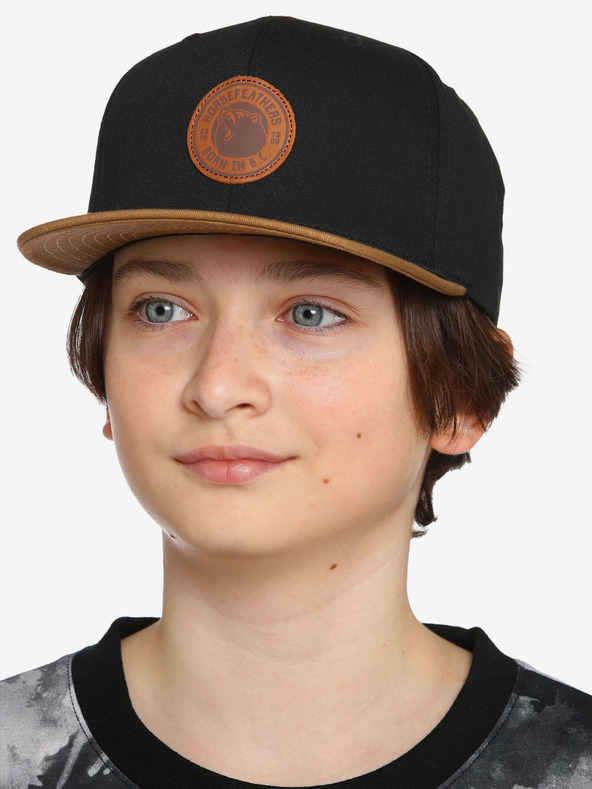 Horsefeathers Dětská kšiltovka Seb Horsefeathers - černá