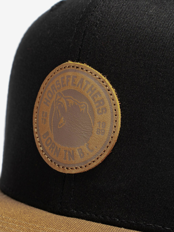 Horsefeathers Dětská kšiltovka Seb Horsefeathers - černá