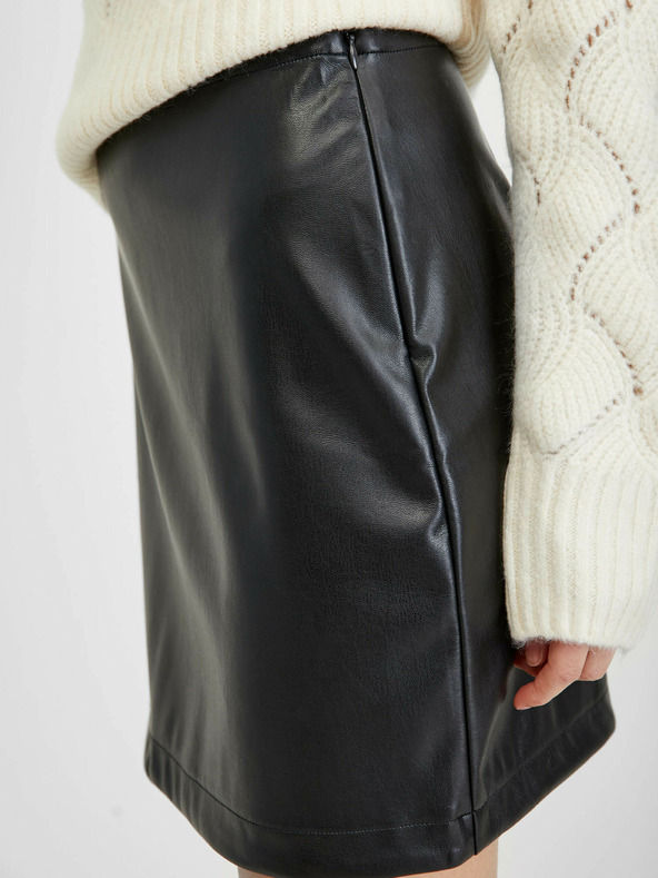 GAP Mini sukně z umělé kůže GAP