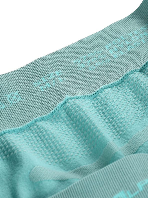 ALPINE PRO Zelené dámské funkční prádlo - kalhoty Alpine Pro Lessa