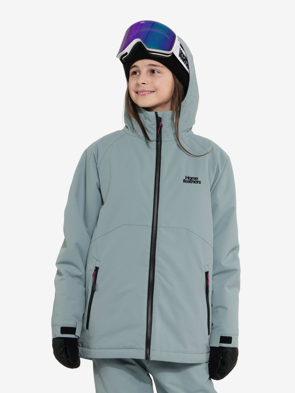 Horsefeathers Dětská bunda Halia - blue haze Horsefeathers