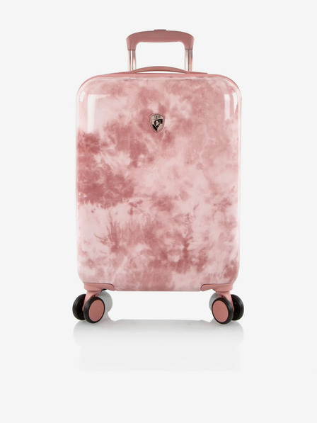 Heys Růžový vzorovaný cestovní kufr Heys Tie-Dye S