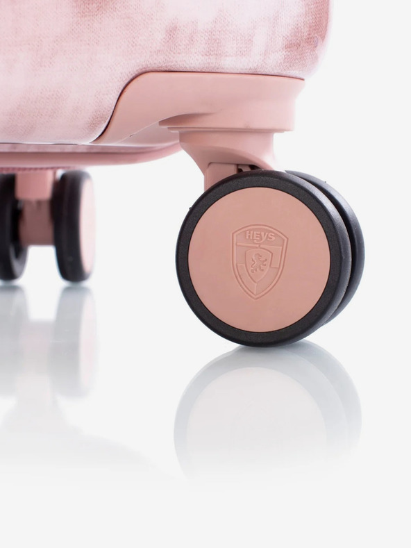 Heys Růžový vzorovaný cestovní kufr Heys Tie-Dye S