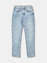 TALLY WEiJL Světle modré zkrácené straight fit džíny TALLY WEiJL