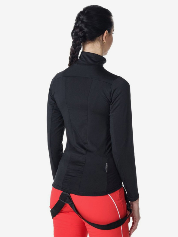 Kilpi Vínové dámské termo tričko se stojáčkem KILPI WILLIE