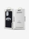 DKNY Liquid Silicone Arch Logo MagSafe Zadní Kryt pro iPhone 14 Pro Black DKNY