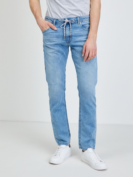 Diesel Světle modré pánské slim fit džíny Diesel