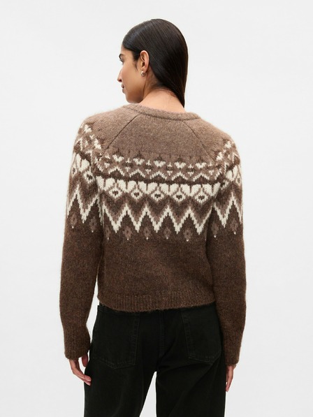 GAP Crop kardigan Fair Isle