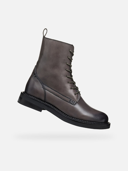 Geox Béžová dámská kotníková obuv Geox Serilda