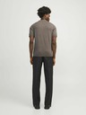 Jack & Jones Hnědé pánské polo tričko Jack & Jones Cigor