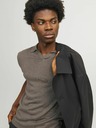 Jack & Jones Hnědé pánské polo tričko Jack & Jones Cigor