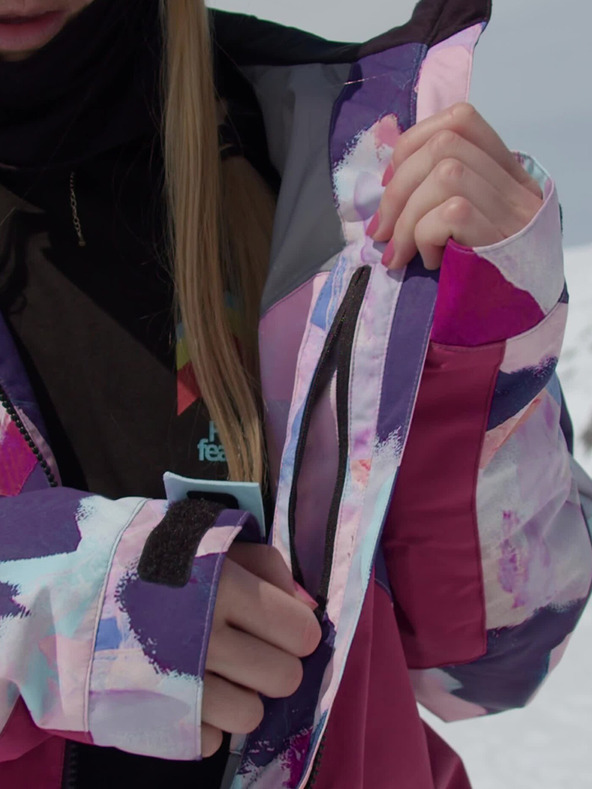 Horsefeathers Bunda Halia Horsefeathers - červená