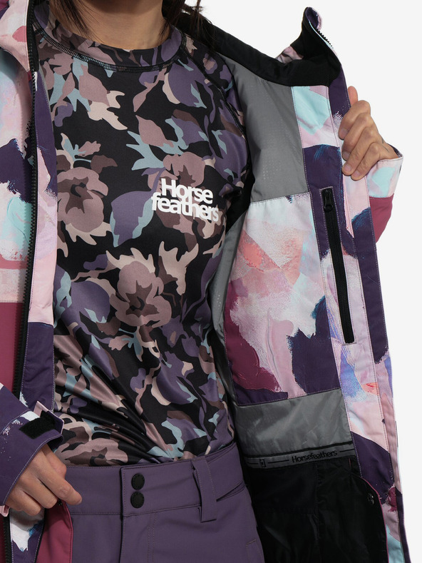 Horsefeathers Bunda Halia Horsefeathers - červená