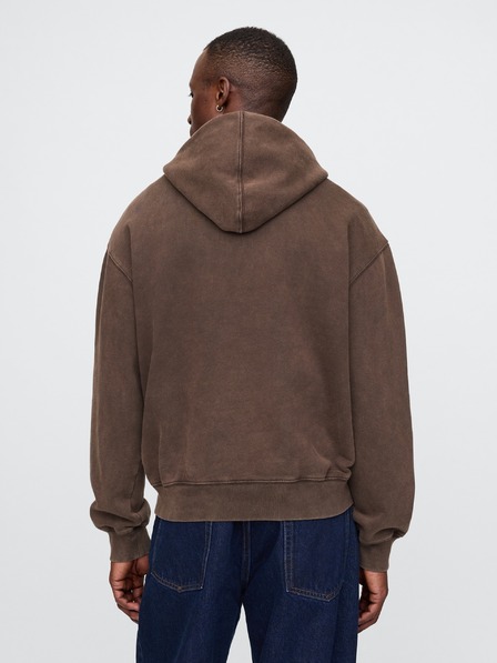 GAP Oversize mikina s logem Western GAP