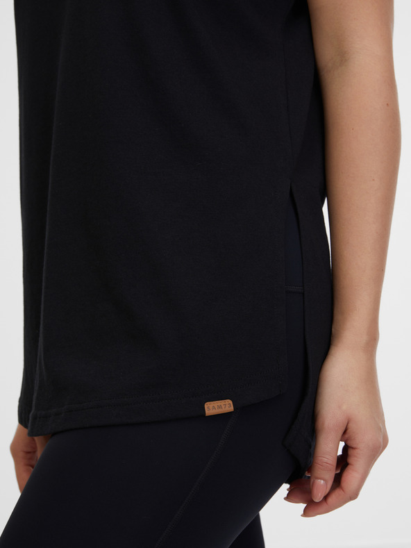 Sam 73 Černé dámské tričko SAM 73 Carolina